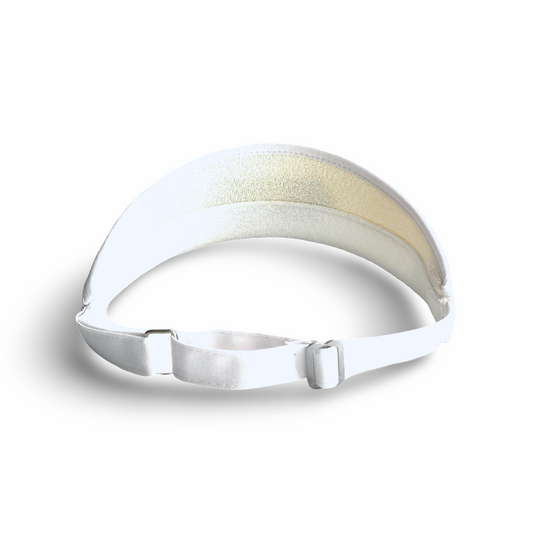 The Perfecto White Tour Visor