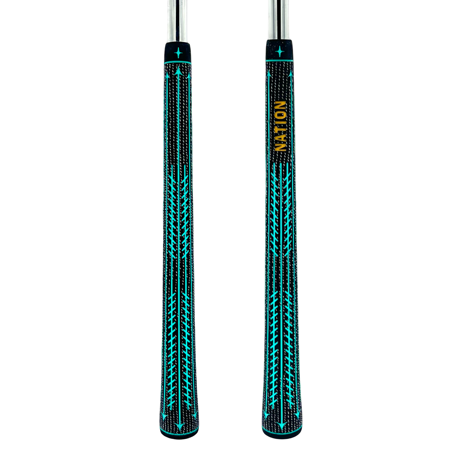 The Perfecto Cord-Tac Golf Grip (Teal Mid Size)